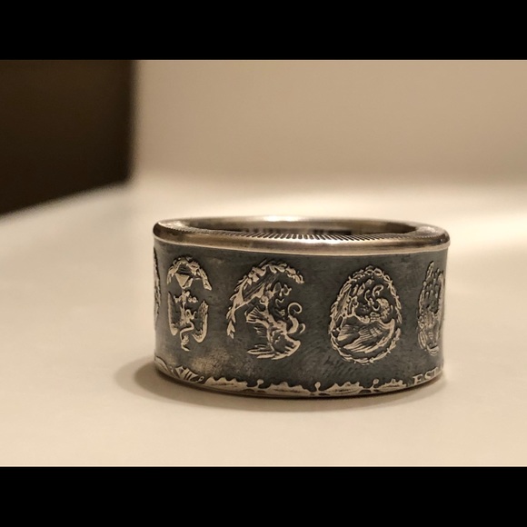 Ring Oz Libertad Mexico Silver .99%size available. - Picture 6 of 8